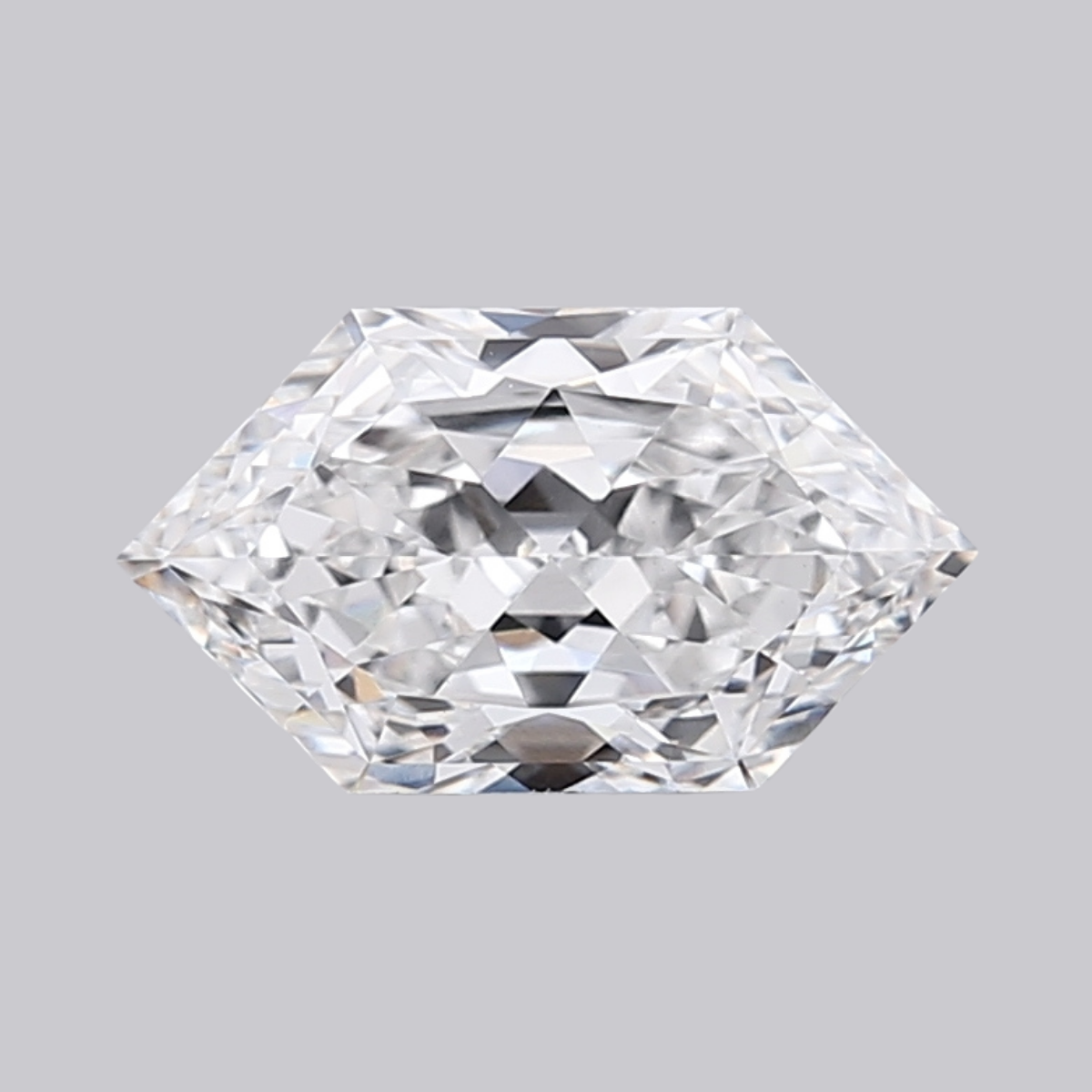 1.57CT E VS1 Hexagonal Lab Grown Fancy Shape Diamond 10.34*5.87*3.82MM