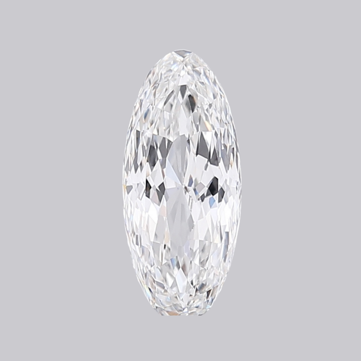 2.65CT E VS1 Portuguese Cut Oval Lab Grown Fancy Shape Diamond 14.11*6.12*4.06MM