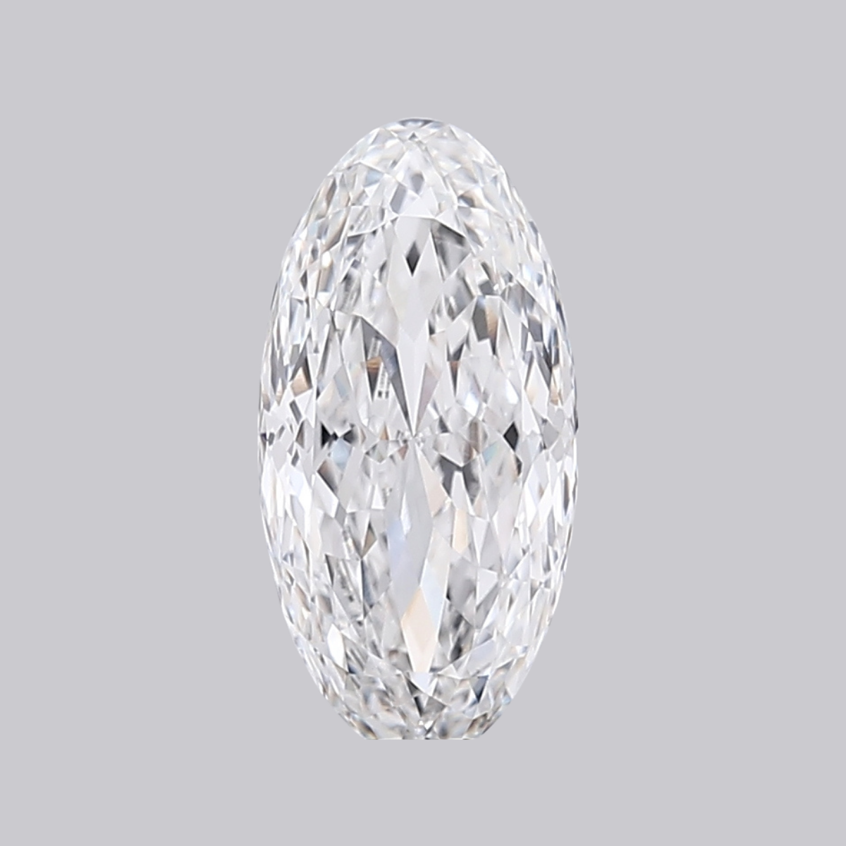 2.79CT E VVS2 Portuguese Cut Oval Lab Grown Fancy Shape Diamond 13.14*6.59*4.25MM