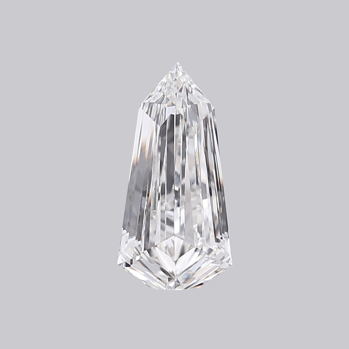 1.75CT E VS1 Shield Lab Grown Fancy Shape Diamond 12.55*5.93*3.34MM