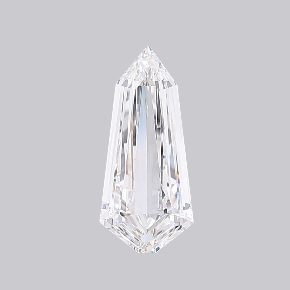 2.52CT F VS1 Shield Lab Grown Fancy Shape Diamond 15.1*6.58*3.51MM
