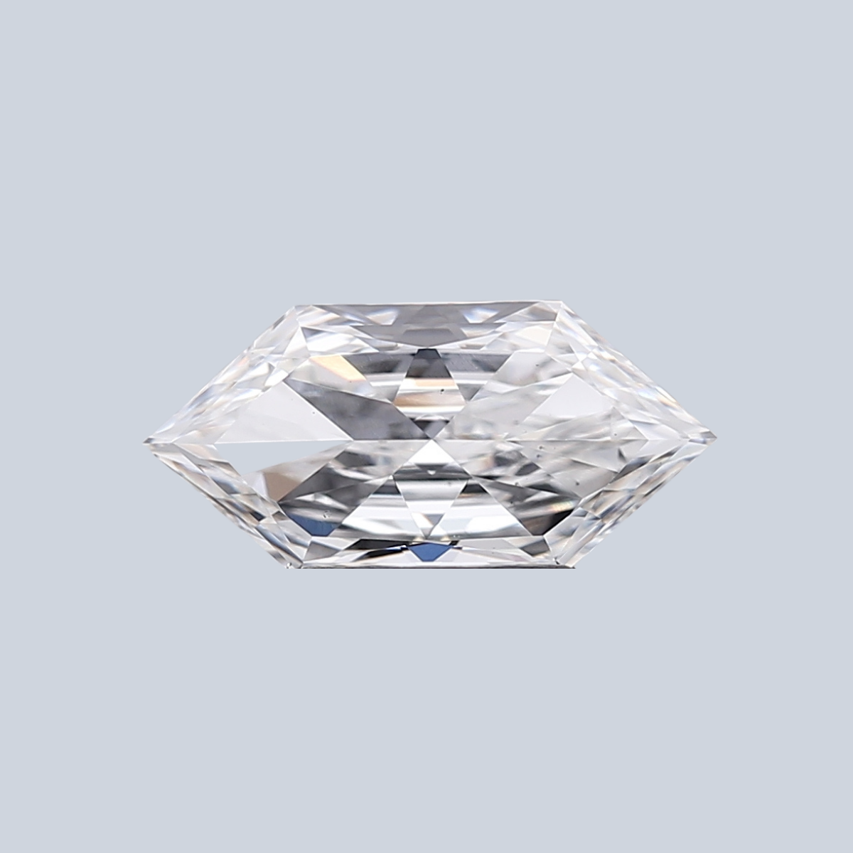 1.55CT E VS2 Hexagonal Lab Grown Fancy Shape Diamond 12.05*5.73*3.31MM