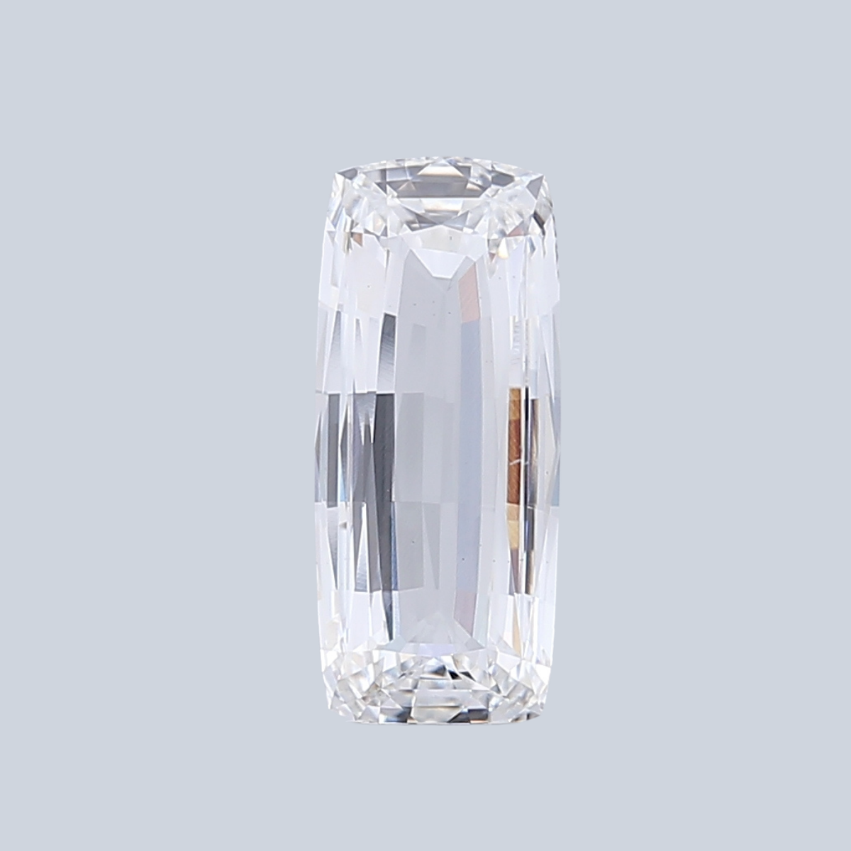 4.15CT F VS1 Cushion Luxury Lab Grown Fancy Shape Diamond 15.33*6.54*3.78MM
