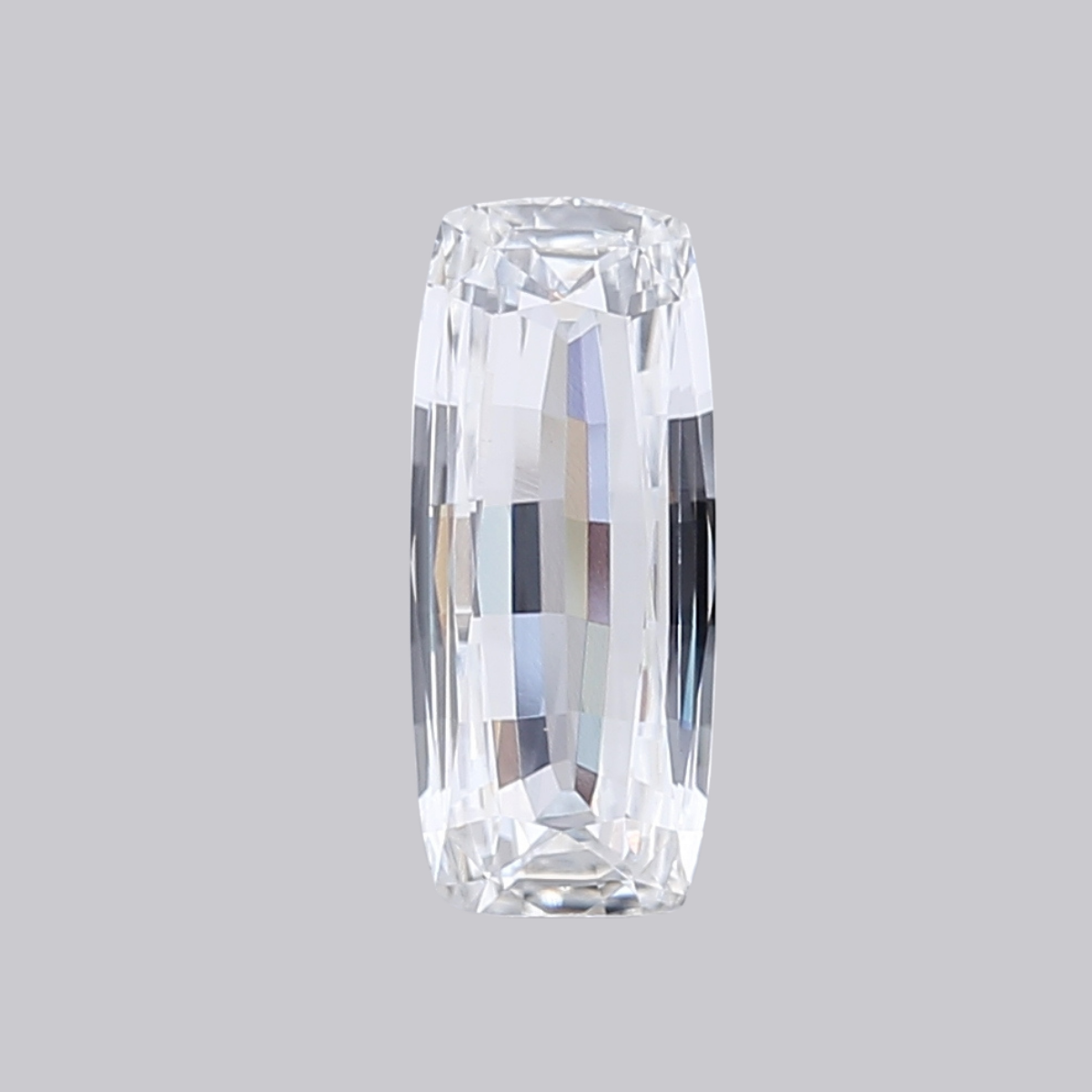 4.21CT F VVS2 Cushion Lab Grown Fancy Shape Diamond 15.5*6.52*3.95MM