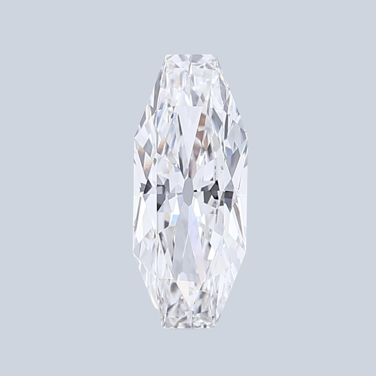 2.77CT F VVS2 Octagon Premium Lab Grown Fancy Shape Diamond 15.43*6.29*3.8MM