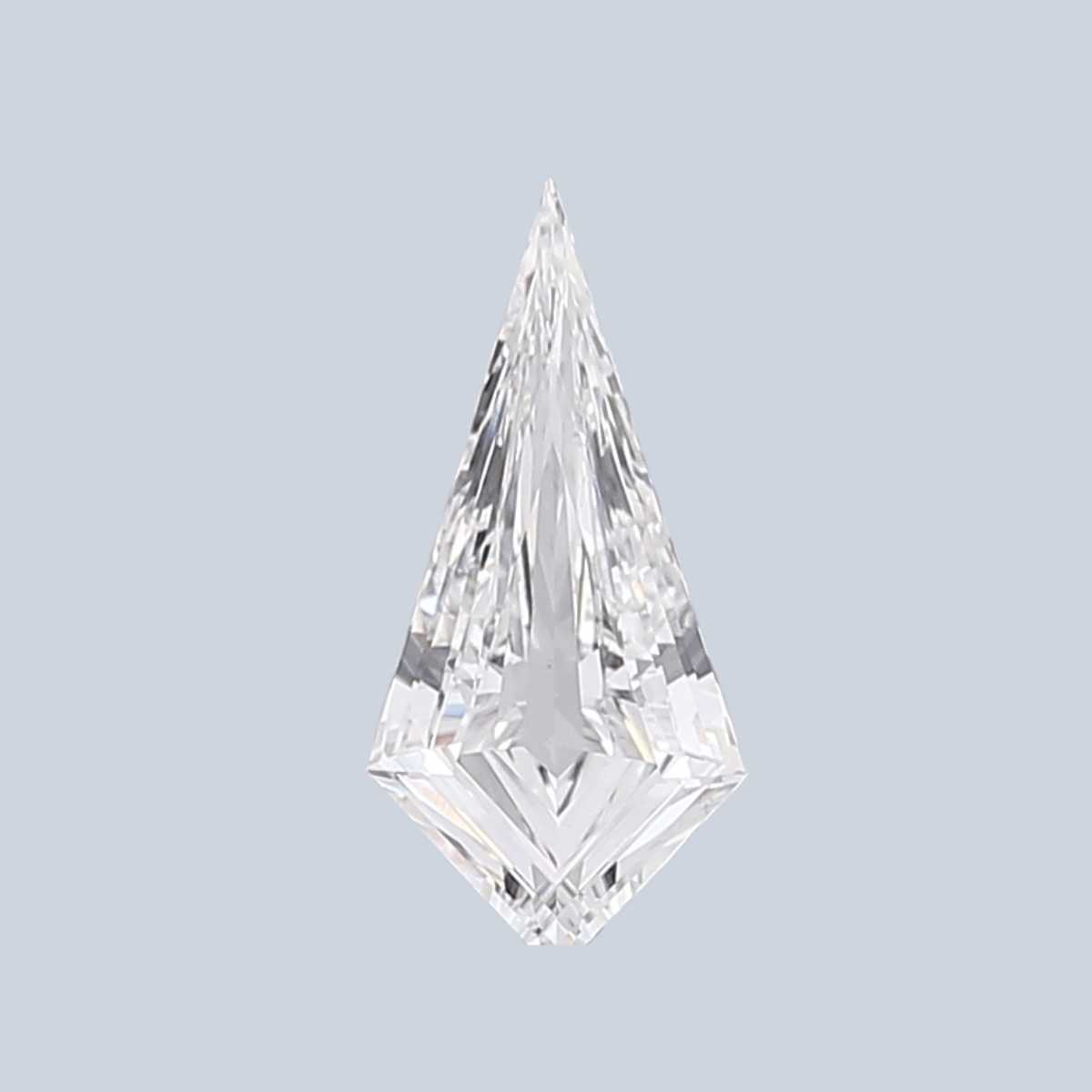 1.94CT E VS1 Kite Lab Grown Fancy Shape Diamond 16.05*7.69*3.35MM