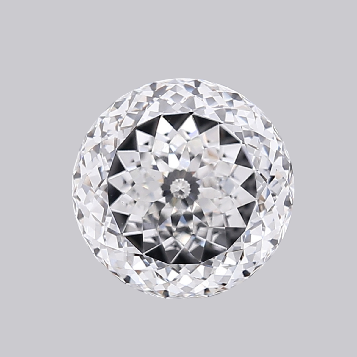 3.78CT E VS1 Portuguese Cut Round Lab Grown Fancy Shape 9.29*9.29*5.91MM