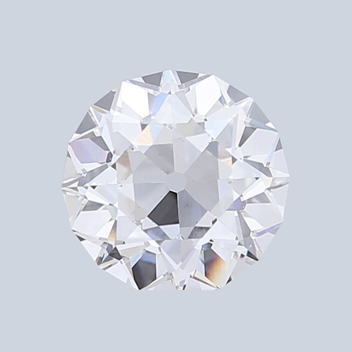 1.96CT F VS1 Old Cut Round Premium Lab Grown Fancy Shape Diamond 7.71*7.74*5.02MM