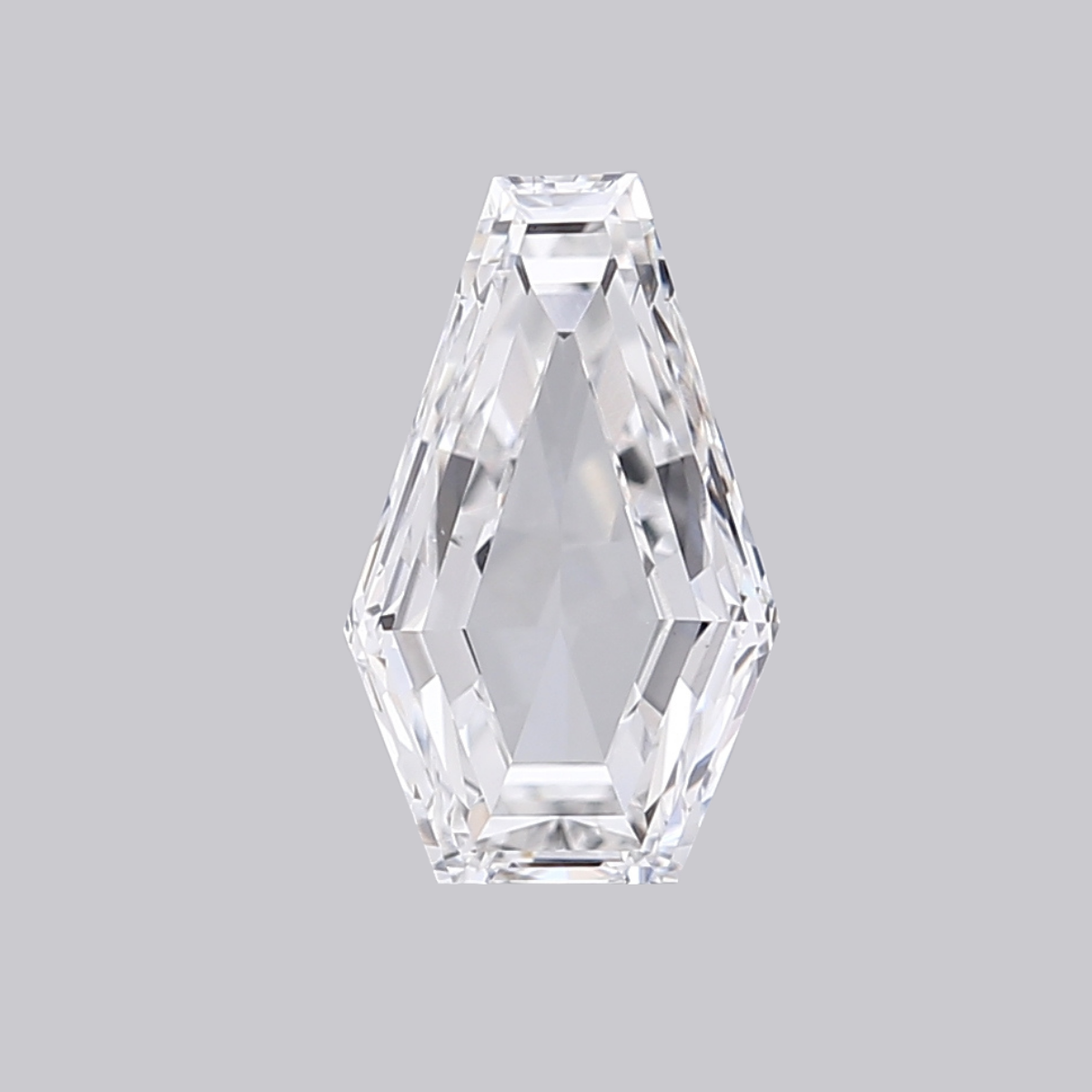 1.78CT E VS1 Coffin Lab Grown Fancy Shape Diamond 10.44*6.27*3.66MM