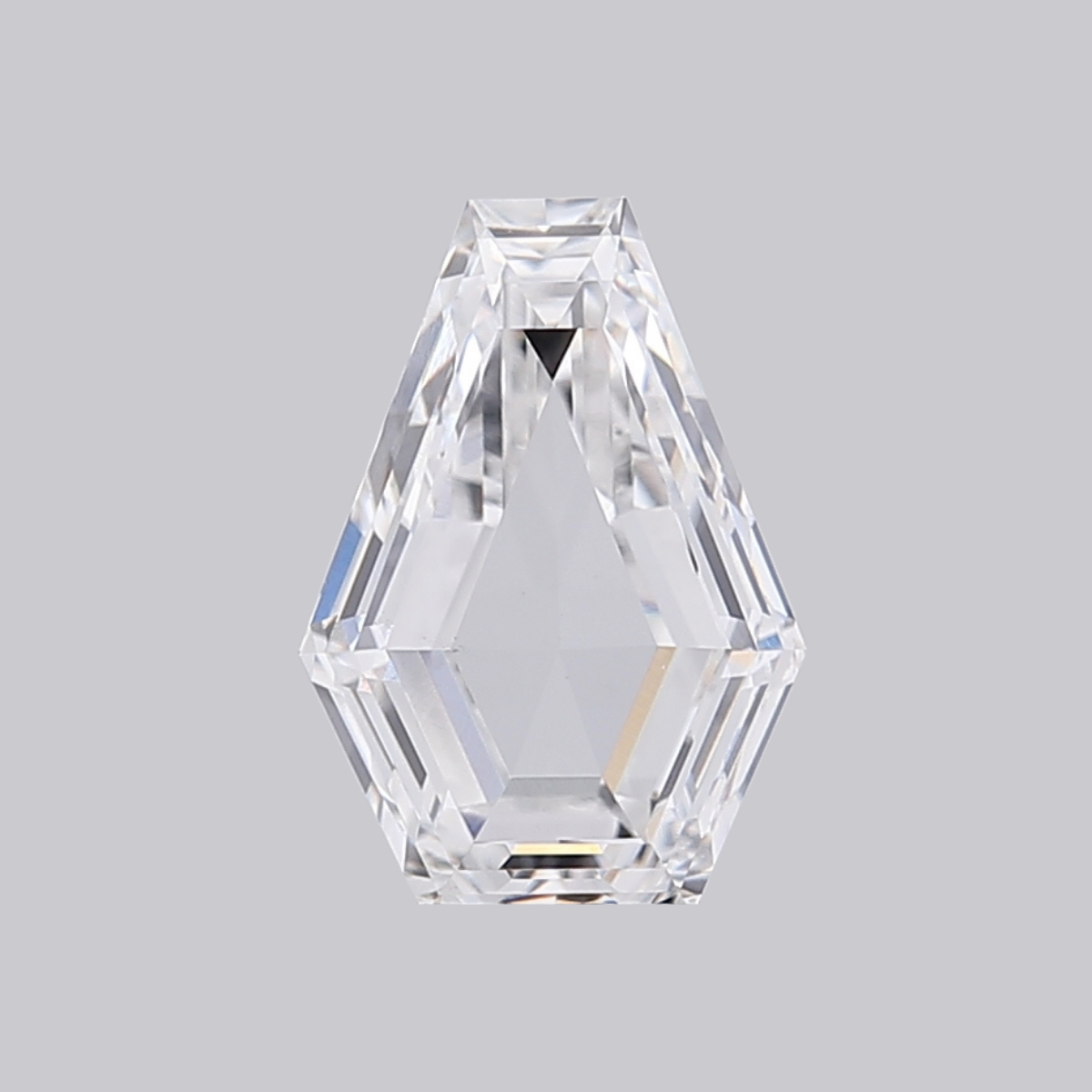 2.50CT E VS1 Coffin Lab Grown Fancy Shape Diamond 10.75*7.62*3.77MM
