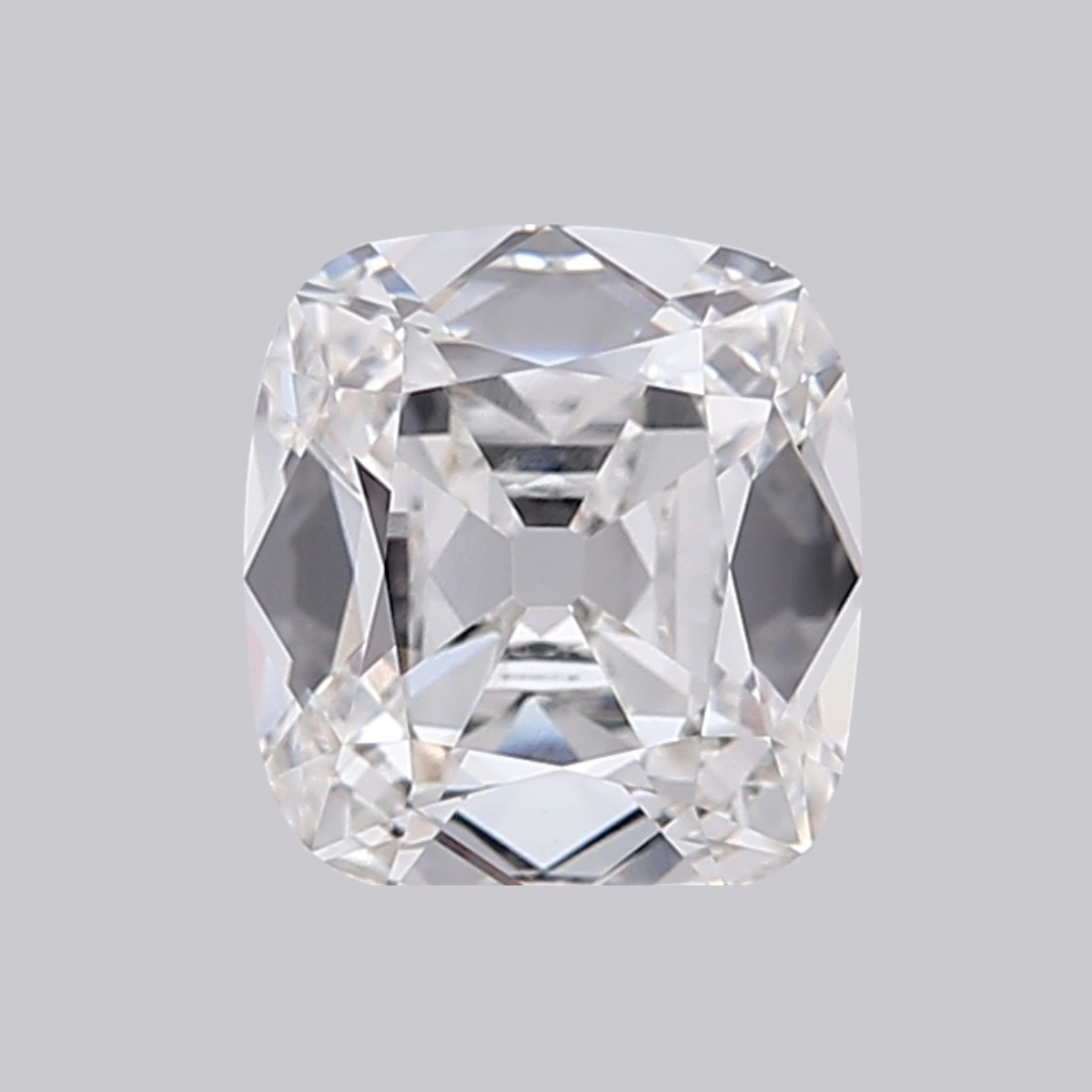 2.23CT G VVS2 Old Cut Cushion Lab Grown Fancy Shape Diamond 8.67*7.9*4.07MM