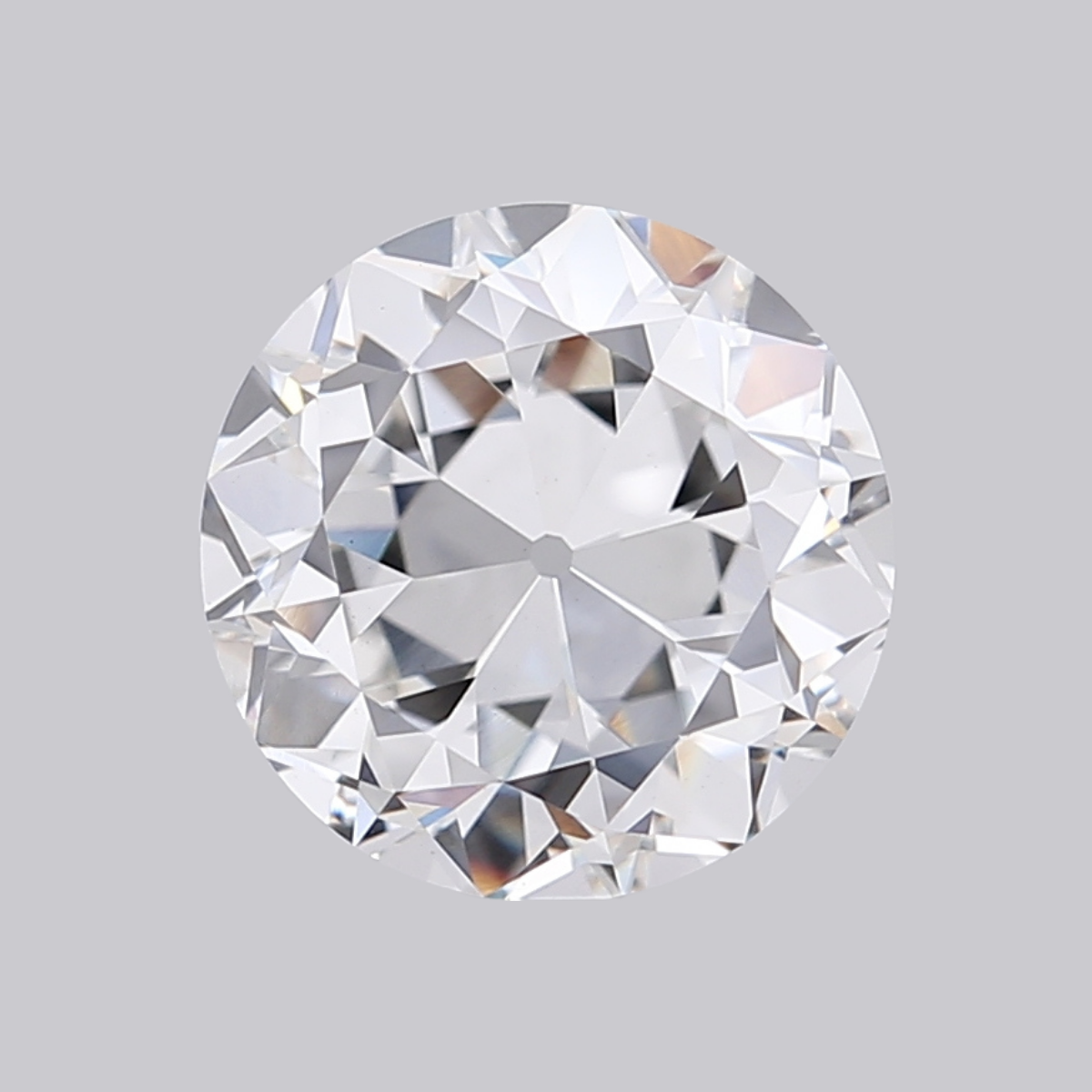 2.36CT F VVS2 Old Cut Round Lab Grown Fancy Shape Diamond 8.09*8.19*5.23MM