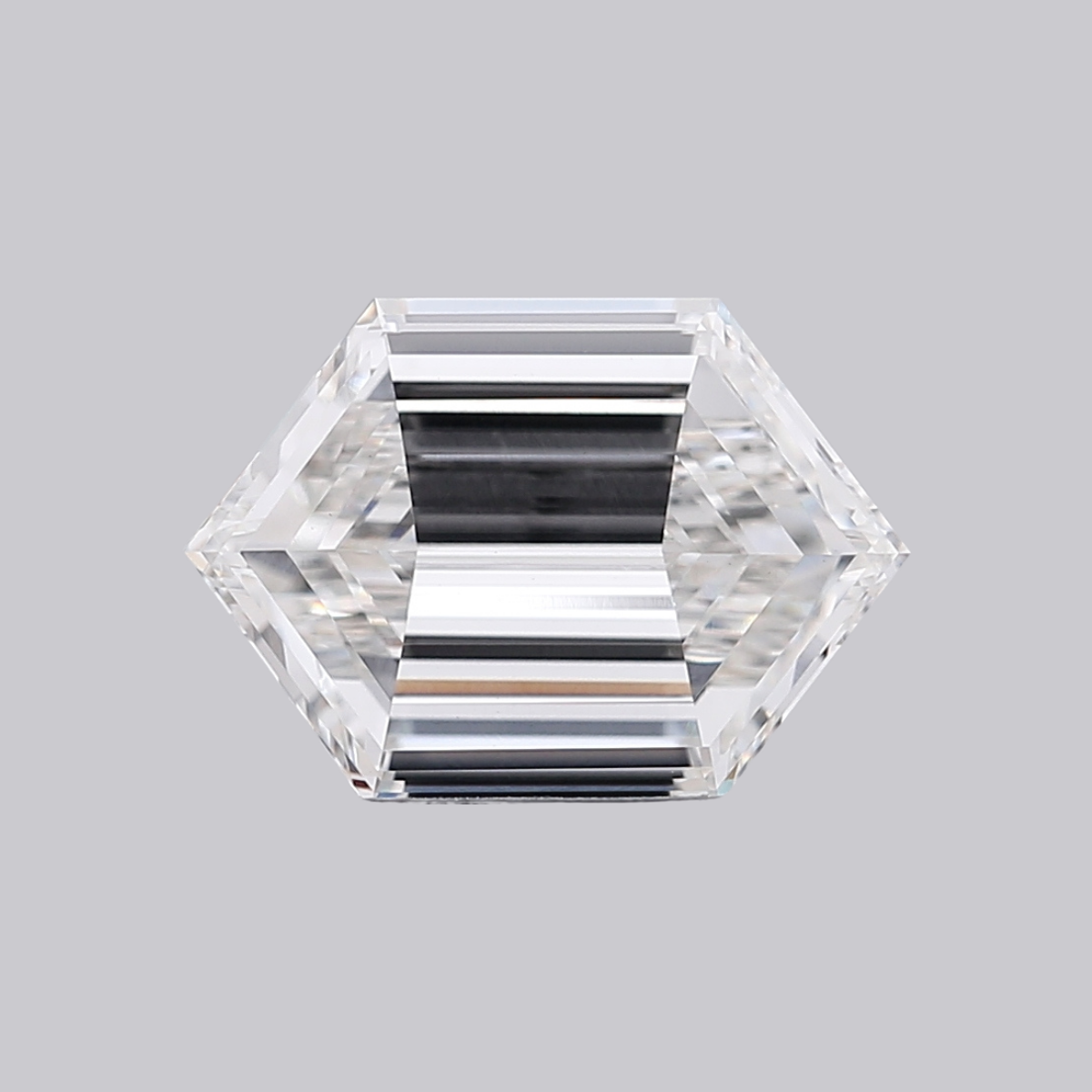 1.85CT F VS1 Hexagonal Lab Grown Fancy Shape Diamond 10.18*7.11*3.64MM