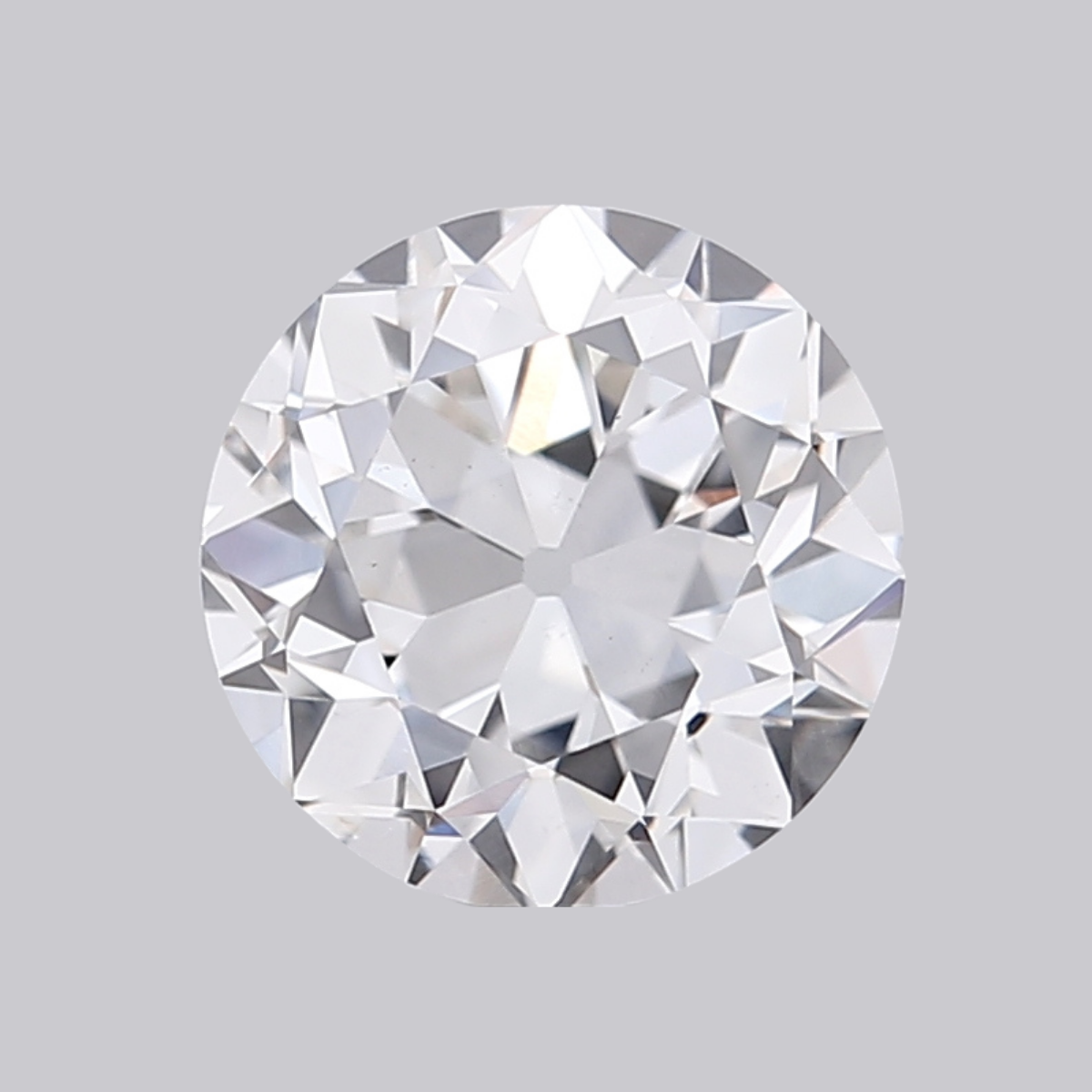 1.50CT F VVS2 Old Cut Round Lab Grown Fancy Shape Diamond 7.03*6.95*4.58MM
