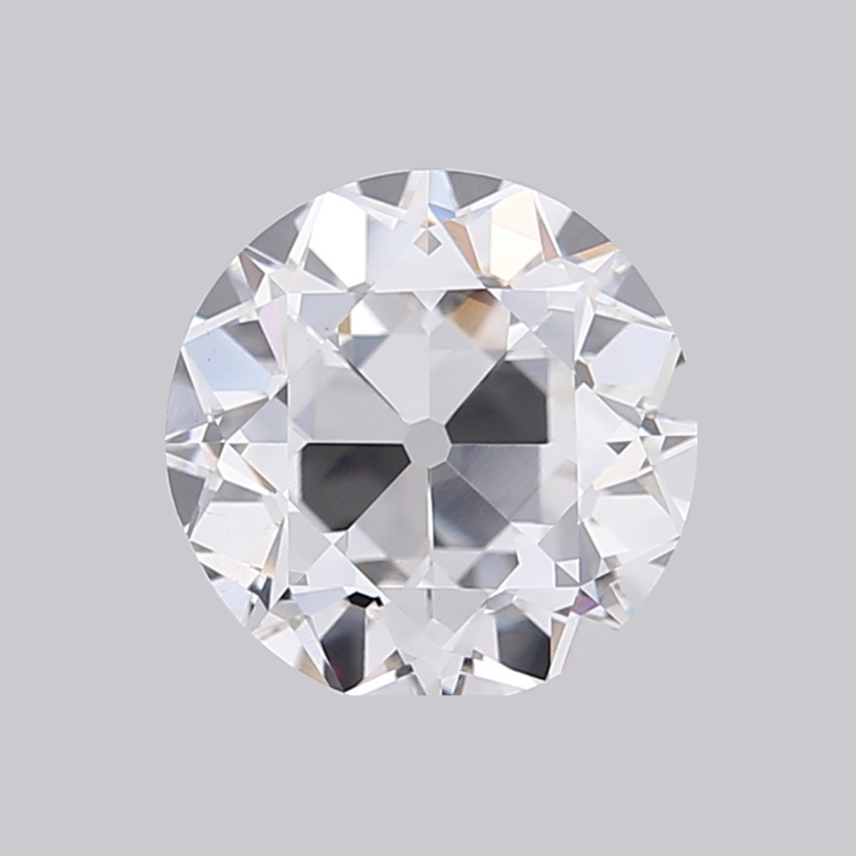 2.00CT F VS1 Old Cut Round Lab Grown Fancy Shape Diamond 7.62*7.75*5MM