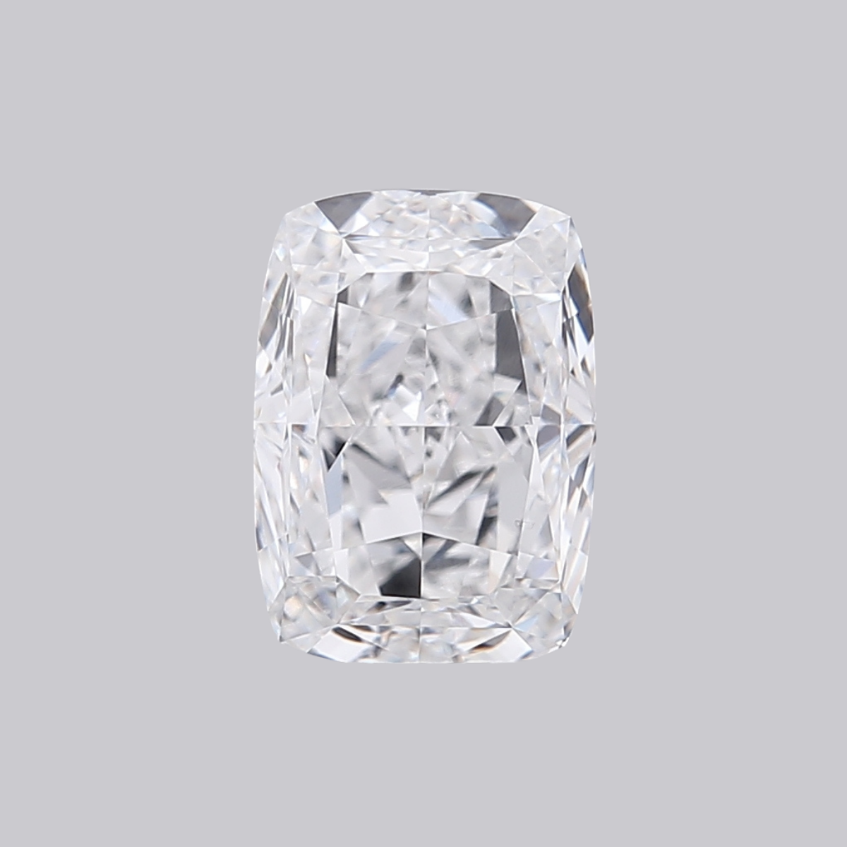 3.01CT D VS1 Cushion Lab Grown Fancy Shape Diamond 9.42*6.73*4.82MM