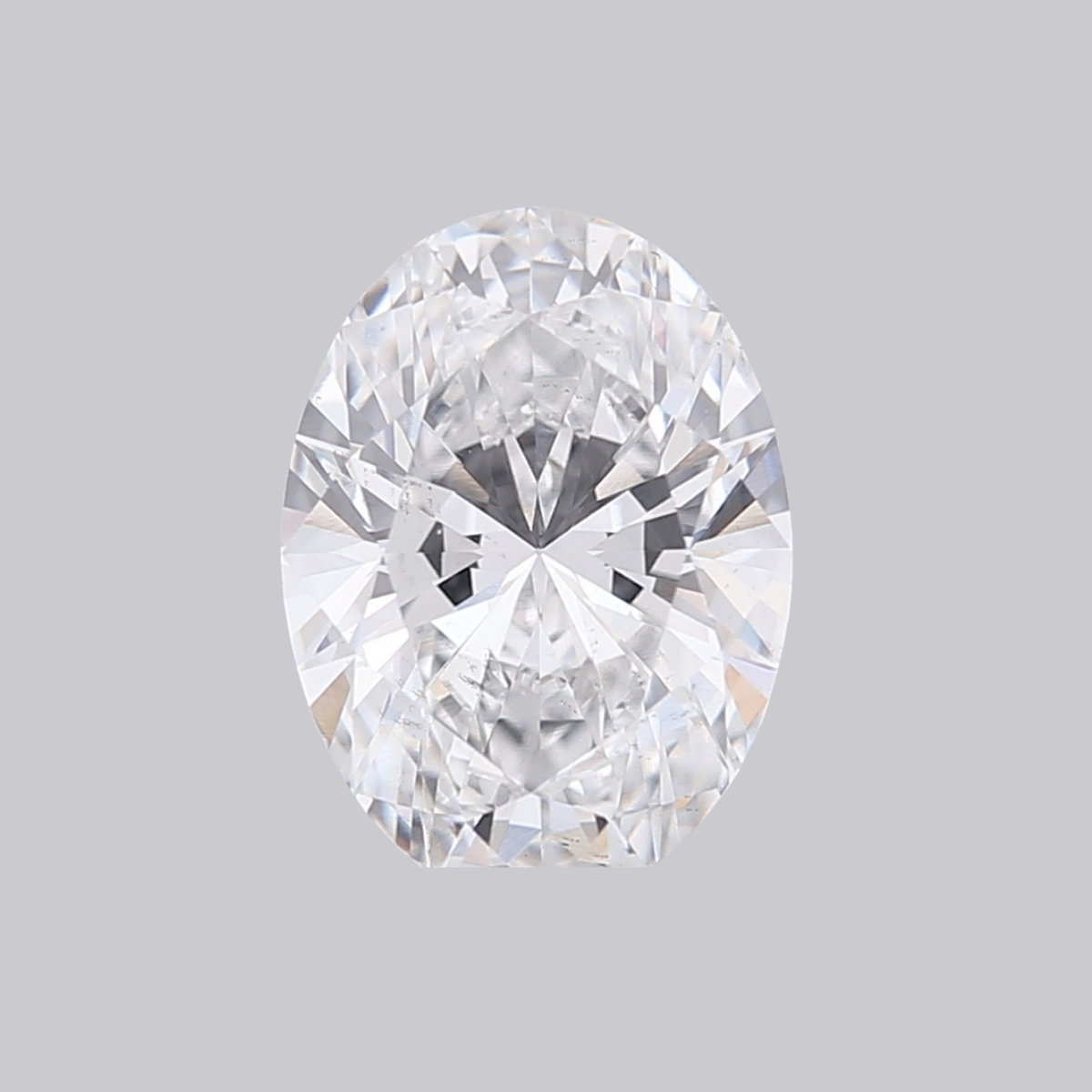 2.02CT E VS2 Oval Lab Grown Fancy Shape Diamond 9.85*7.3*4.5MM