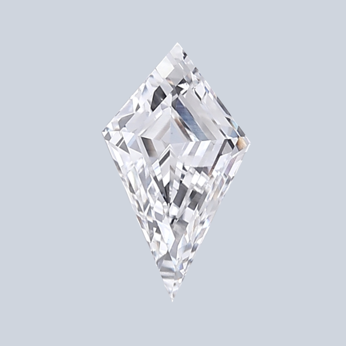 0.99CT F VVS2 Kite Premium Lab Grown Fancy Shape Diamond 10*5.75*3.8MM