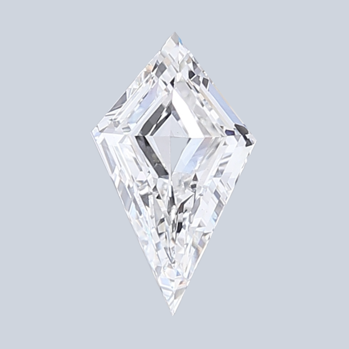 2.95CT E VS1 Kite Statement Lab Grown Fancy Shape Diamond 14.73*8.62*4.5MM