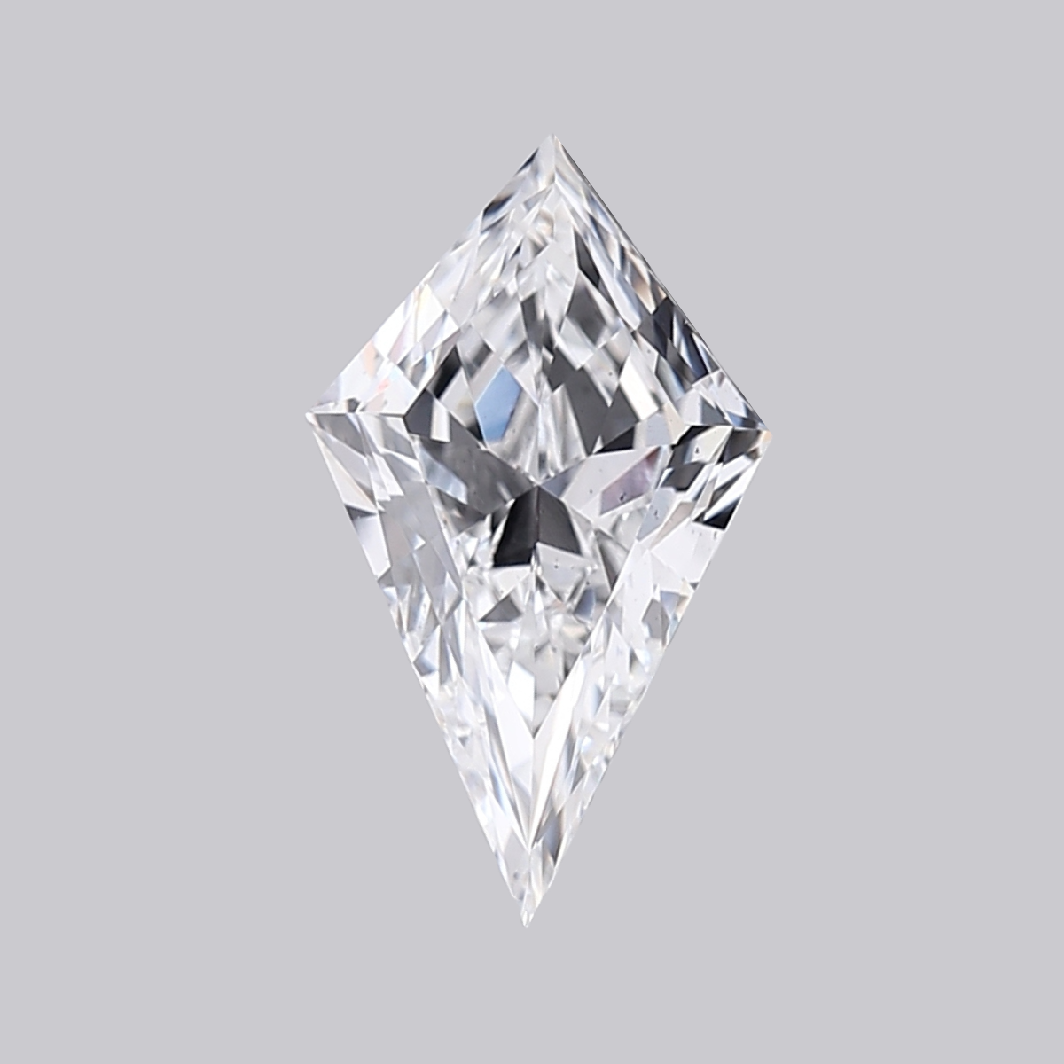 2.62CT D VS2 Kite Lab Grown Fancy Shape Diamond 14.31*8.43*4.57MM