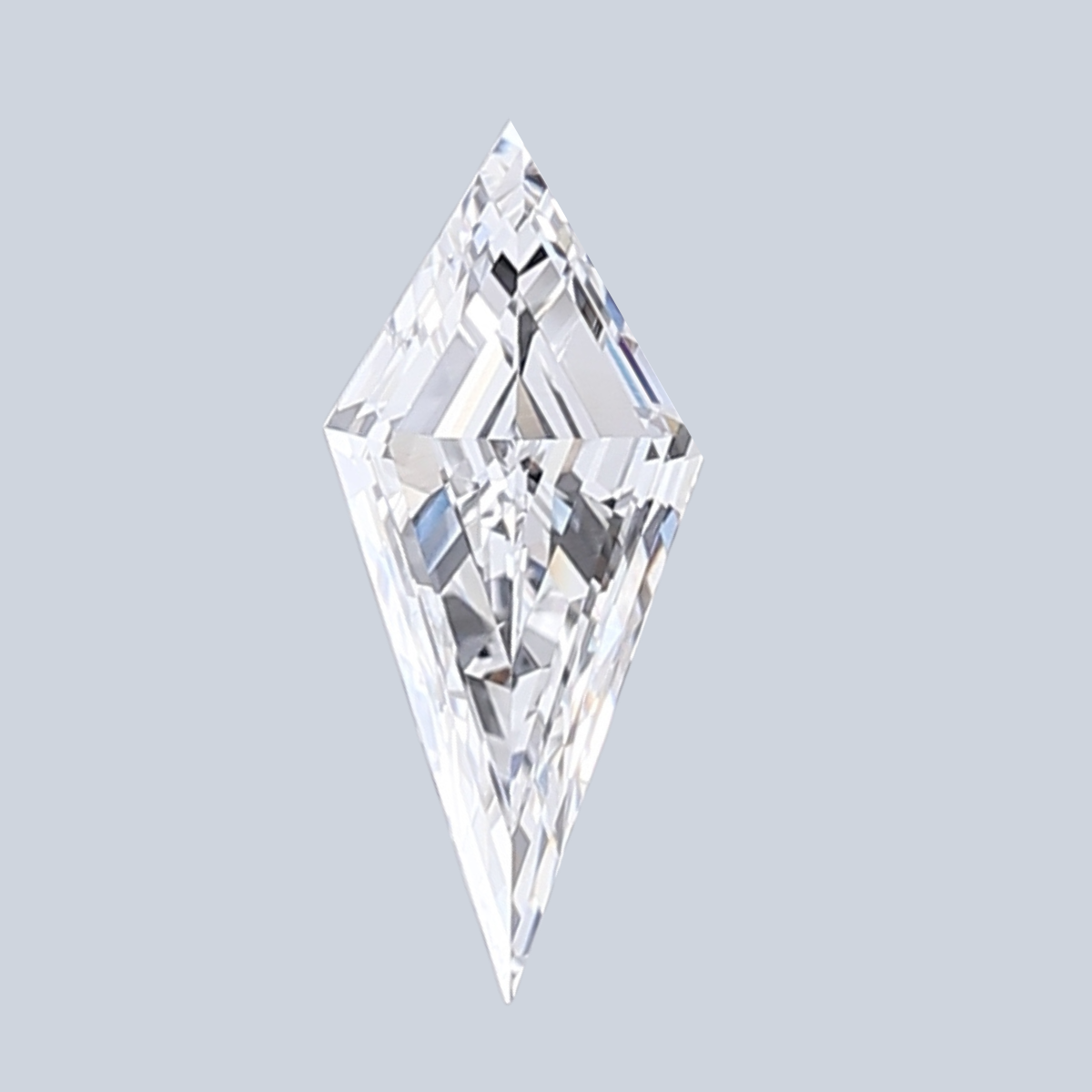 2.16CT E VVS2 Kite Elegant Lab Grown Fancy Shape Diamond 15.44*6.71*4.26MM