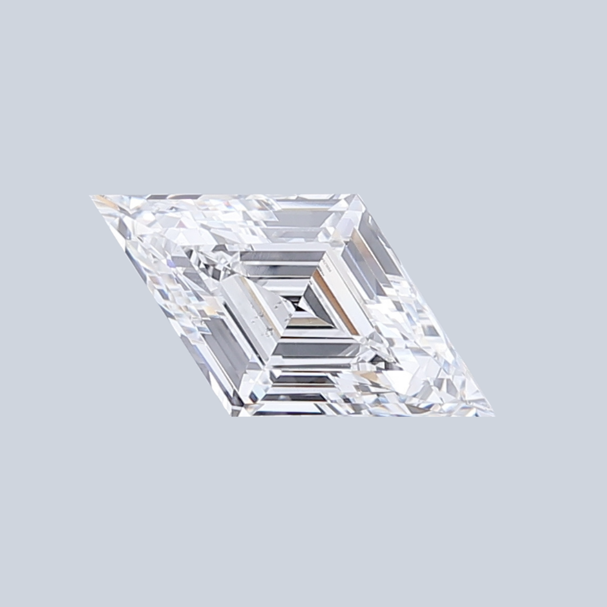 4.13CT D VS2 Lozenge Statement Lab Grown Fancy Shape Diamond 17.45*9.72*5.14MM