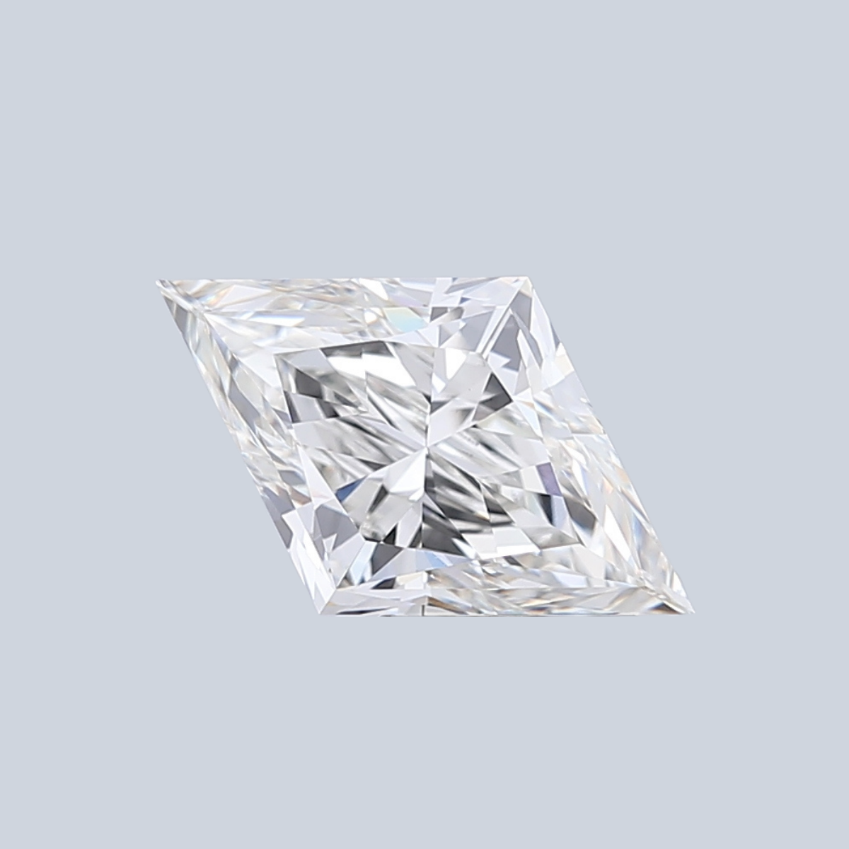 3.32CT H VVS2 Lozenge Statement Lab Grown Fancy Shape Diamond 14.27*8.91*5.31MM