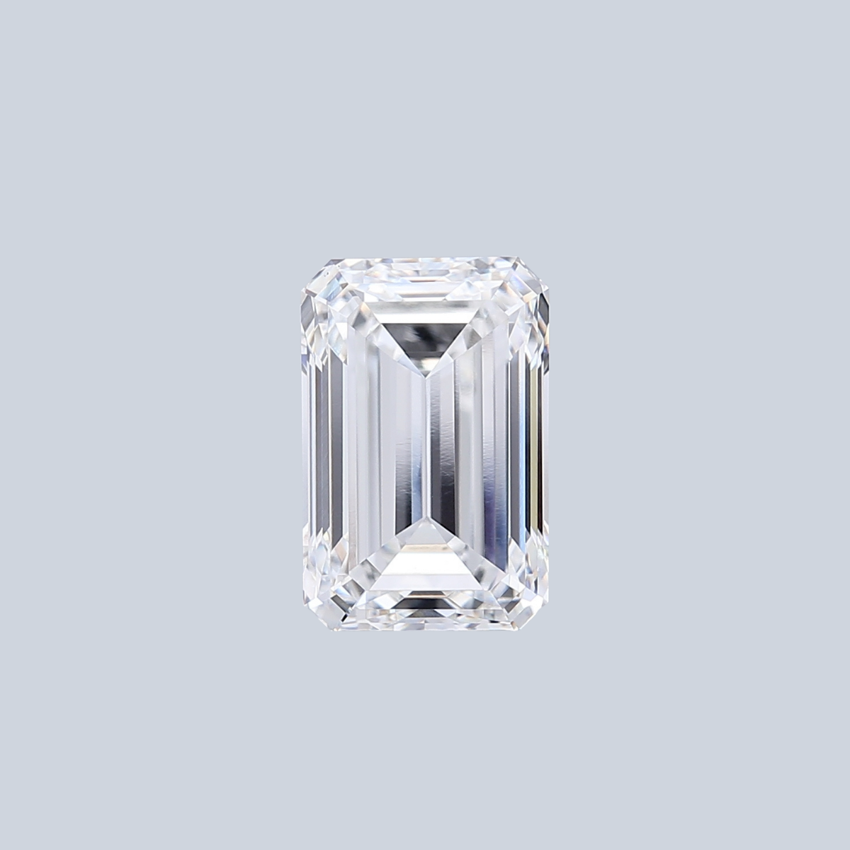 5.02CT F VS1 Emerald Luxury Lab Grown Fancy Shape Diamond 11.94*7.8*5.17MM