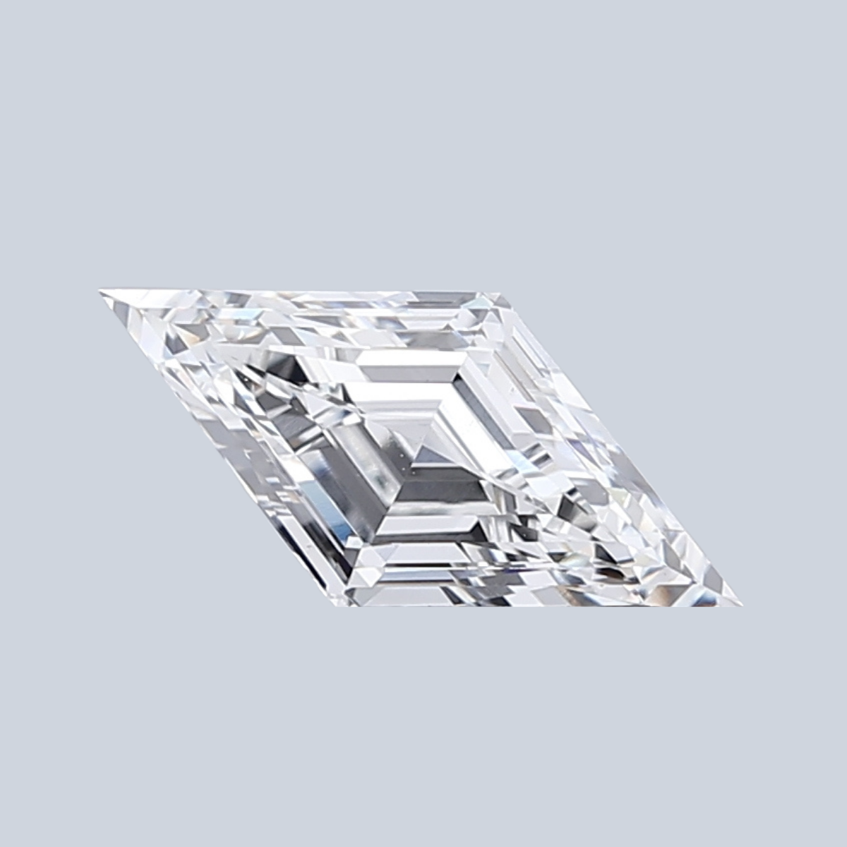 3.43CT F VS1 Lozenge Premium Lab Grown Fancy Shape Diamond 16.76*8.32*5MM