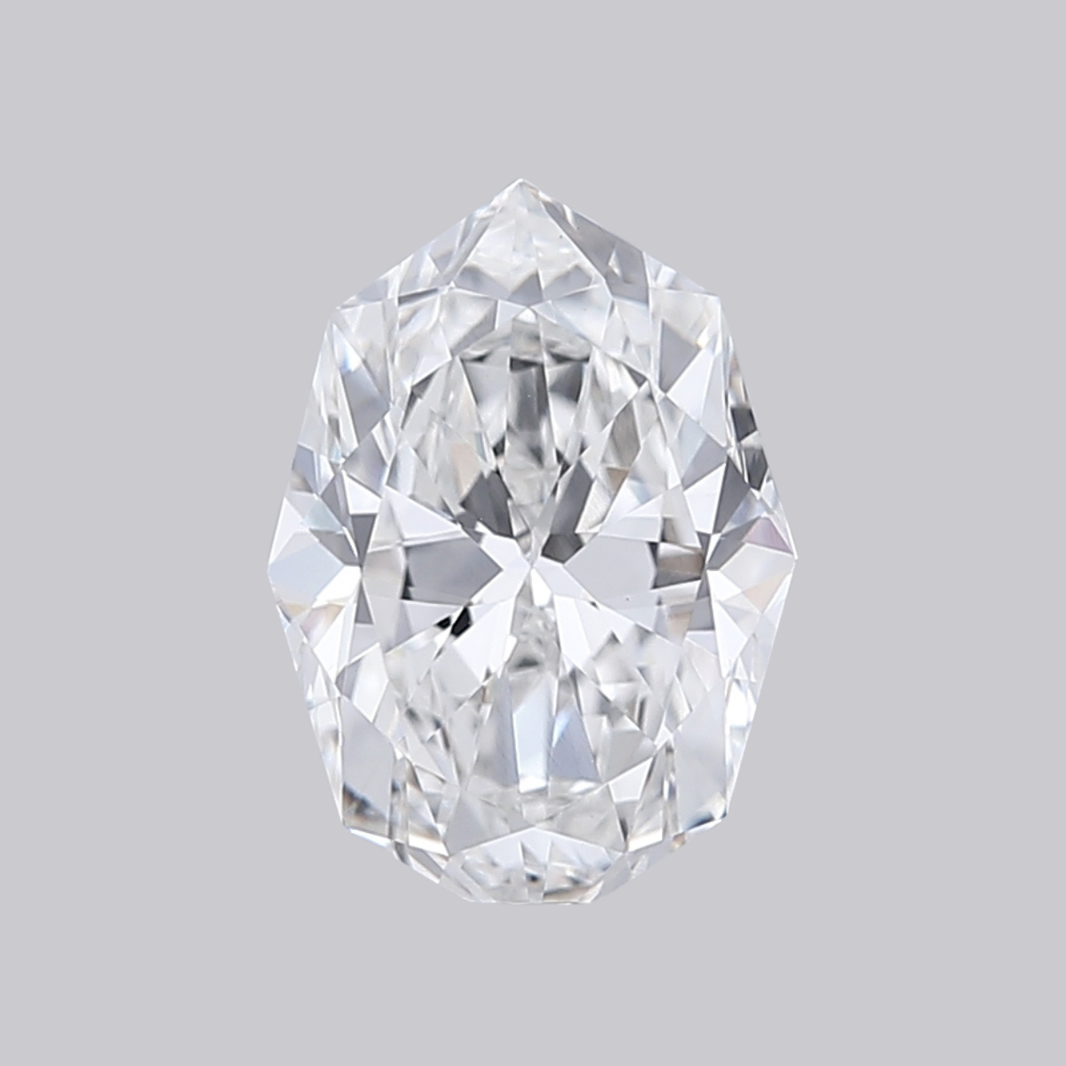 2.13CT F VVS2 Octagon Lab Grown Fancy Shape Diamond 10.19*7.08*4.59MM
