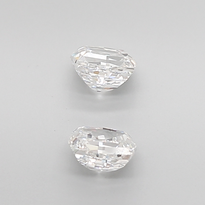 1.00 Ct VS1 G Step Cut Octagone Premium Natural Diamond Pair