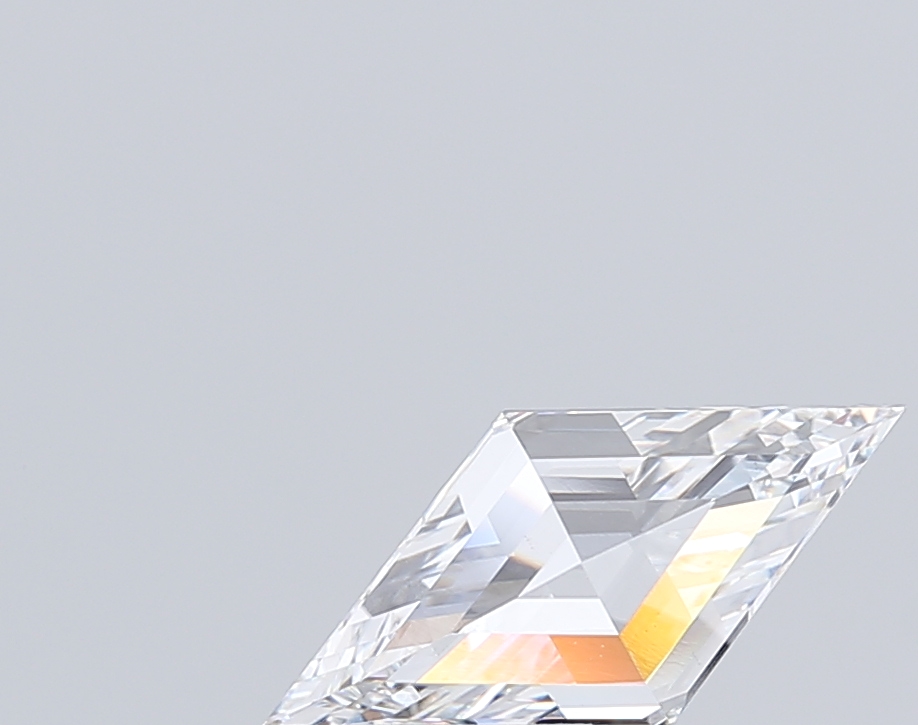 3.43 Ct VS1 F Step Cut Lozenge Premium Lab Grown Fancy Shape Diamond