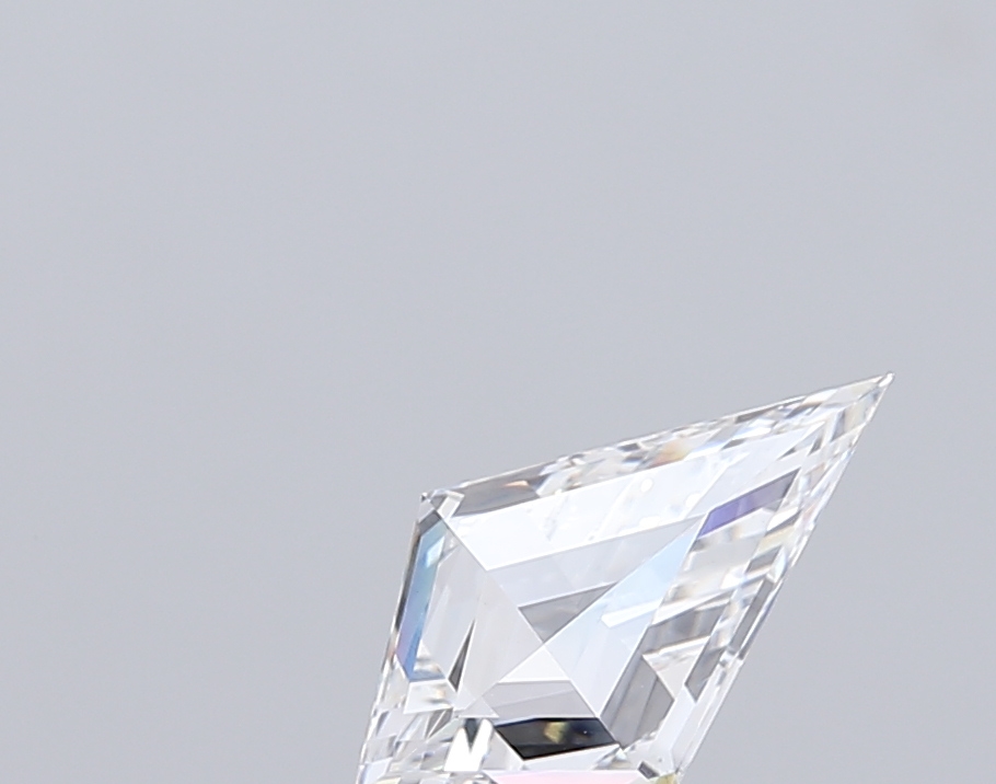 2.22 Ct VS1 F Step Cut Kite Clean Lab Grown Fancy Shape Diamond