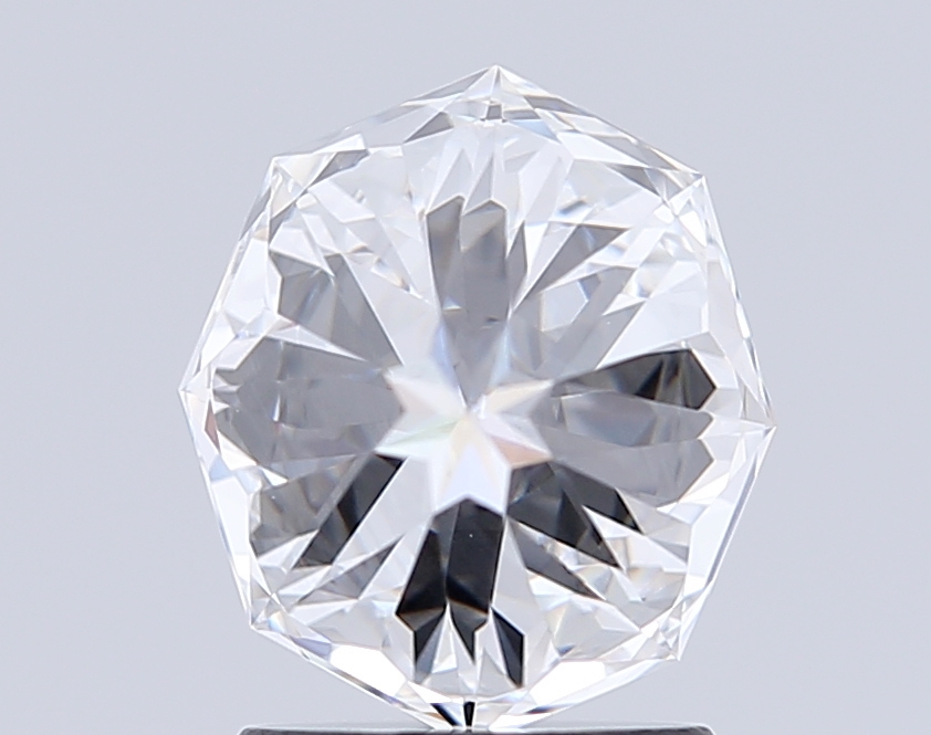 2.01 Ct VVS2 E Brilliant Cut Octagone Premium Lab Grown Fancy Shape Diamond