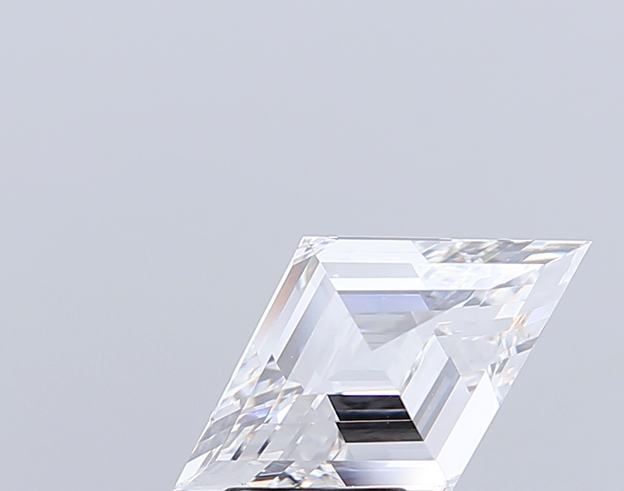 4.08 Ct VS1 E Step Cut Lozenge Ultra Luxury Lab Grown Fancy Shape Diamond