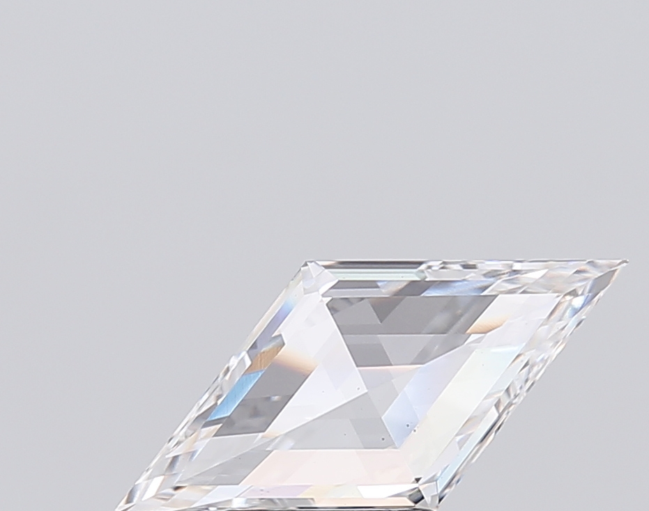 2.15 Ct VS1 F Step Cut Lozenge Lab Grown Fancy Shape Diamond