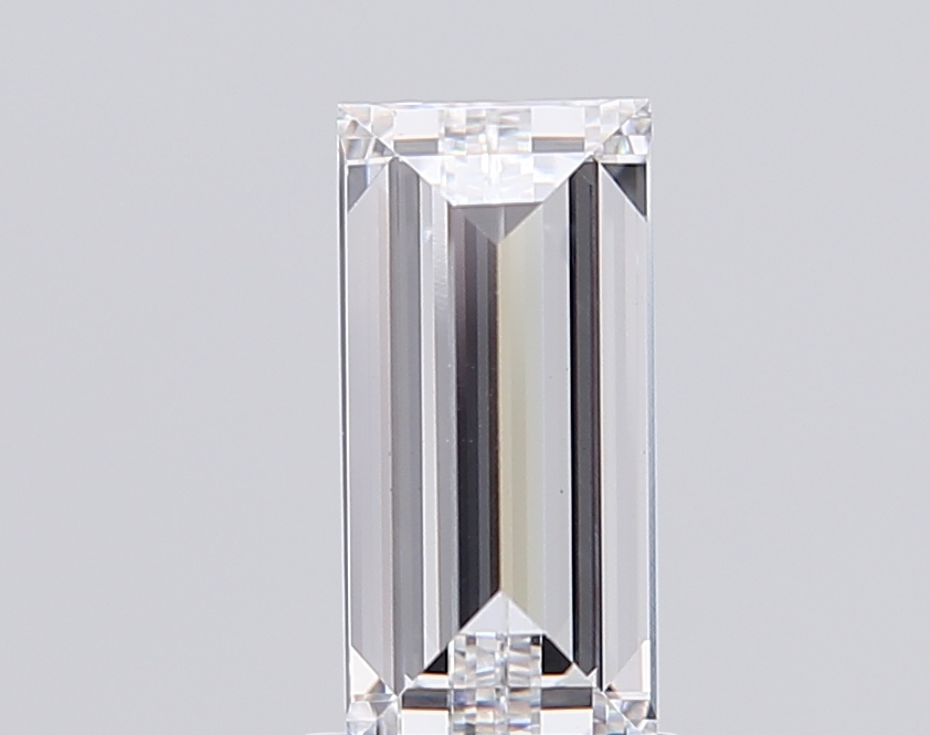1.49 Ct VS1 E Step Cut Baguette Lab Grown Fancy Shape Diamond