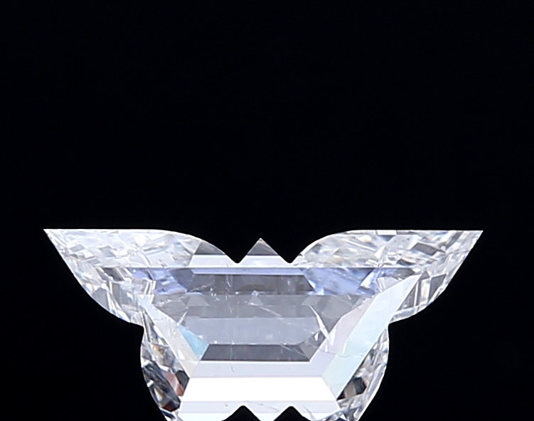 1.06 Ct SI1 G Step Cut Butterfly Rare Fancy Shape Diamond