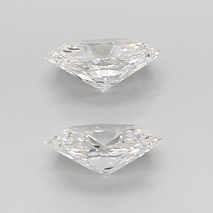 1.73 Ct VS1 I Brilliant Cut Octagon Natural Diamond Pair