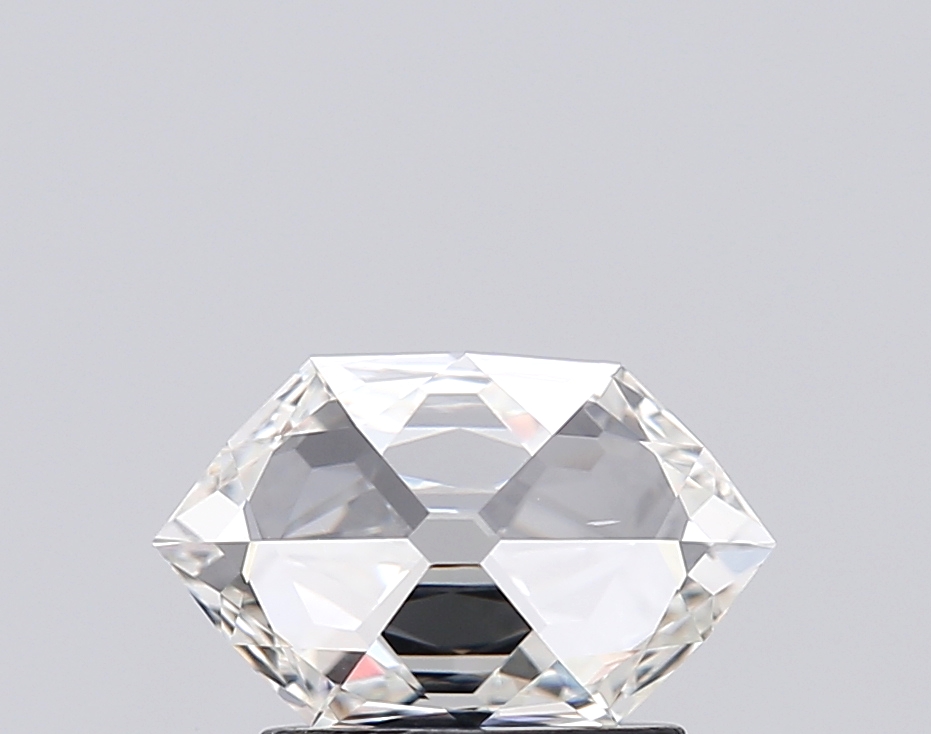 1.04 Ct VS2 I Old Cut Hexagonal Natural Fancy Shape Diamond