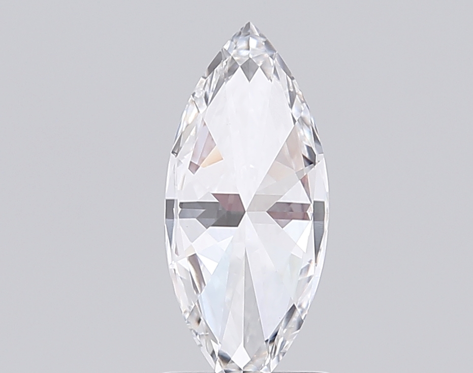 1.54 Ct VVS2 D Brilliant Cut Marquise Lab Grown Fancy Shape Diamond