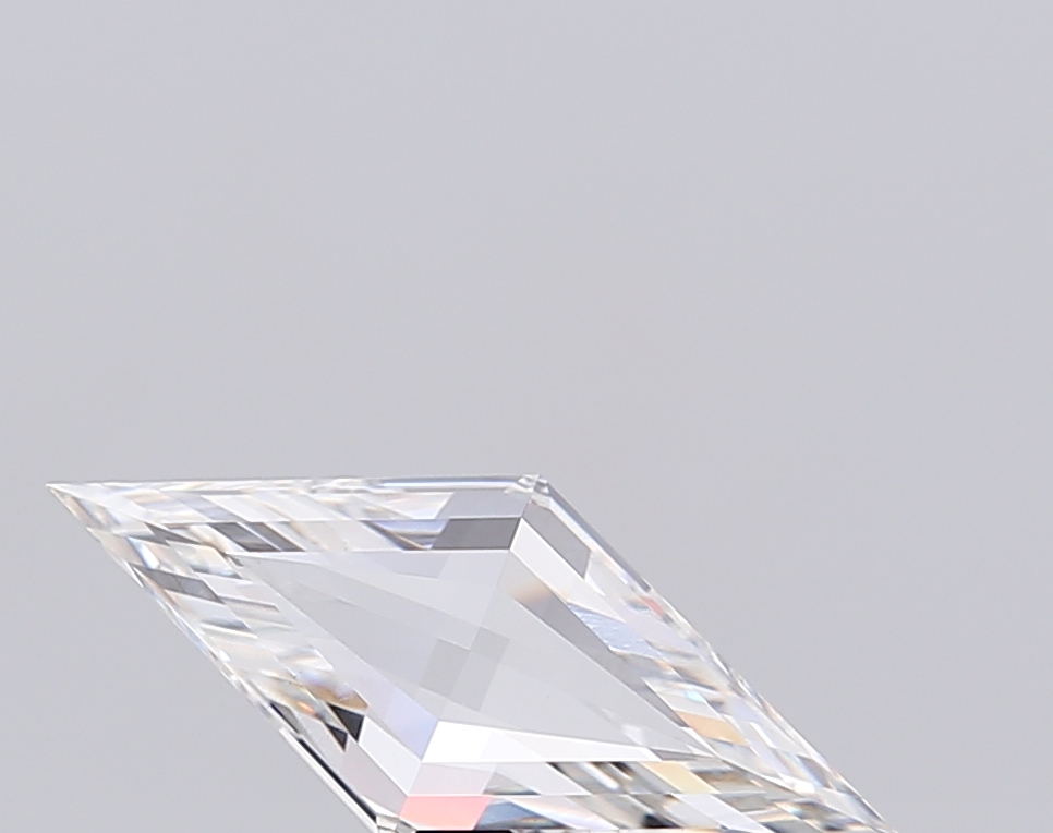 2.20 Ct VVS2 G Step Cut Lozenge Lab Grown Fancy Shape Diamond