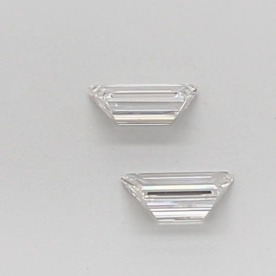0.36 Ct VS2 I Step Cut Trapezoid Fine Matching Pair