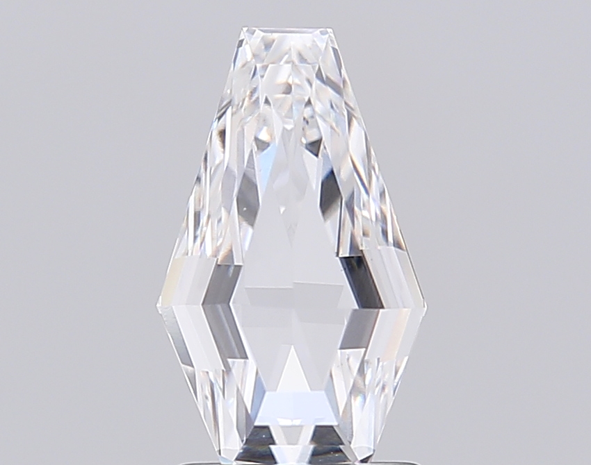 1.78 Ct VS1 E Step Cut Coffin Lab Grown Fancy Shape Diamond