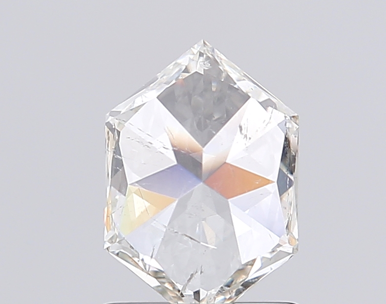 1.00 Ct I1 I Brilliant Cut Hexagonal Natural Fancy Shape Diamond