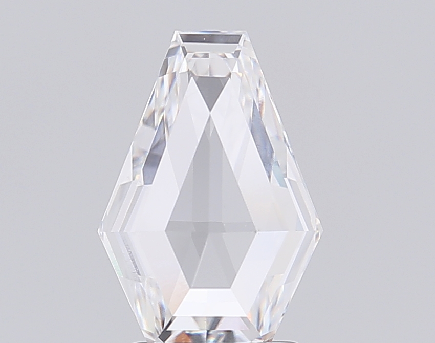 2.50 Ct VS1 E Step Cut Coffin Lab Grown Fancy Shape Diamond