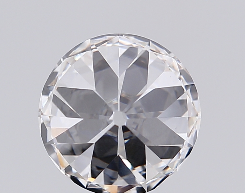 2.00 Ct VS1 F Old Cut Round Lab Grown Fancy Shape Diamond