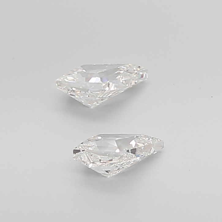 0.97 Ct VS1 I Brilliant Cut Kite Luxury Precision Diamond Pair