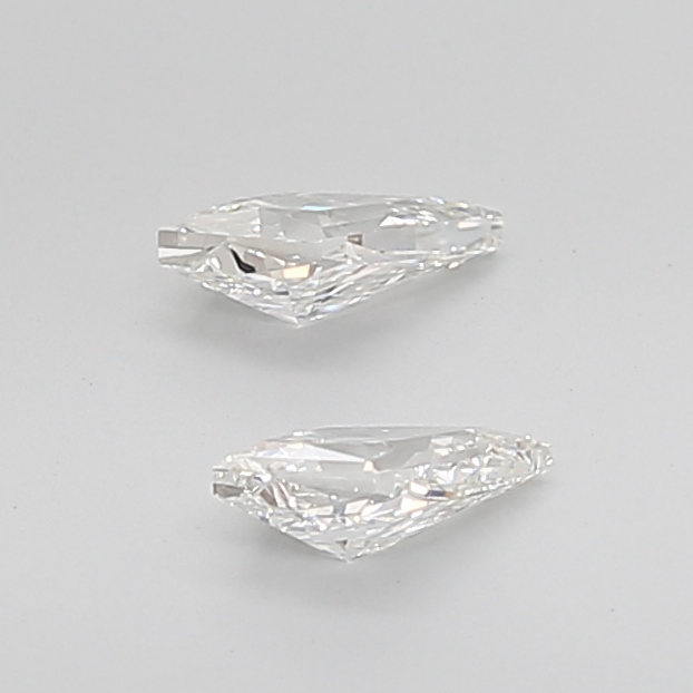 0.73 Ct VVS2 H Brilliant Cut Kite High-End Matching Pair