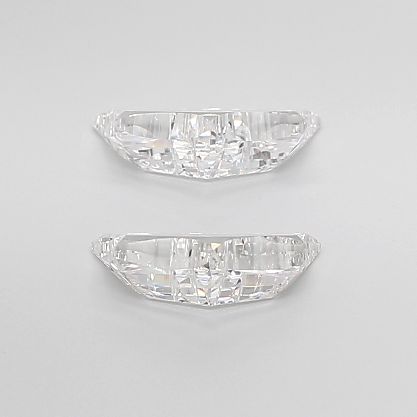 1.67CT E VVS2 Bat Lab Grown Diamond Pair 9.35*4.45*2.9MM